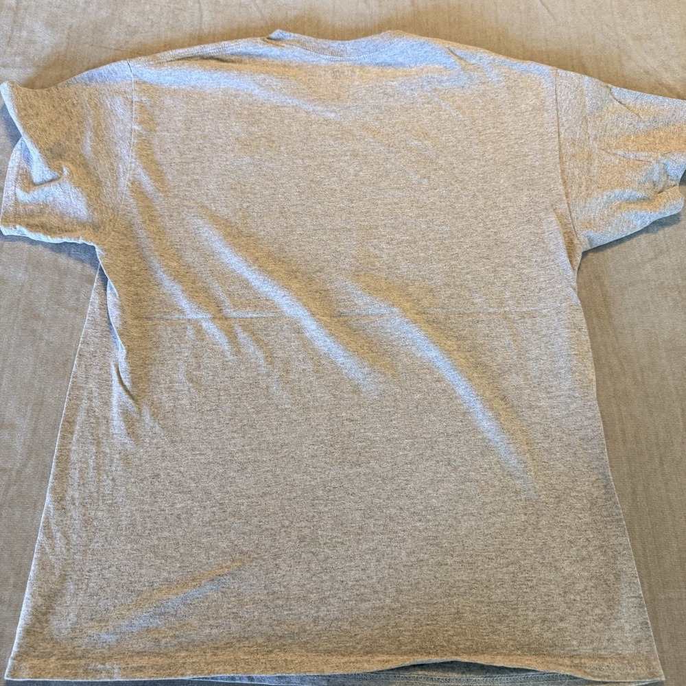 Marvel Comics T Shirt Adult Large Gray Spider Man Iron Man Avengers Graphic - Picture 4 of 4